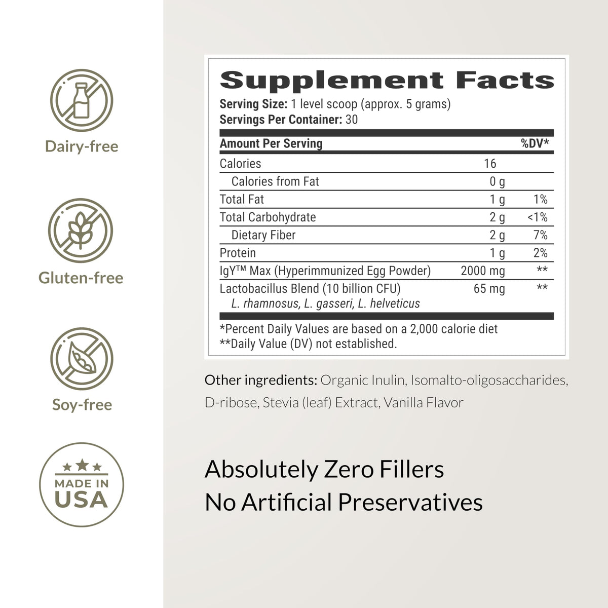 BIOptimizers Breakthrough Repair Powder - Has Lactobacillus Strains