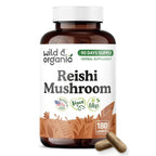 Wild & Organic Reishi Mushroom Capsules 1000mg - Immune Support