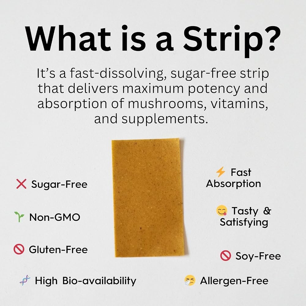 Stay Wyld Organics Energy Strips 50mg Caffeine - 30 Strips - image 2
