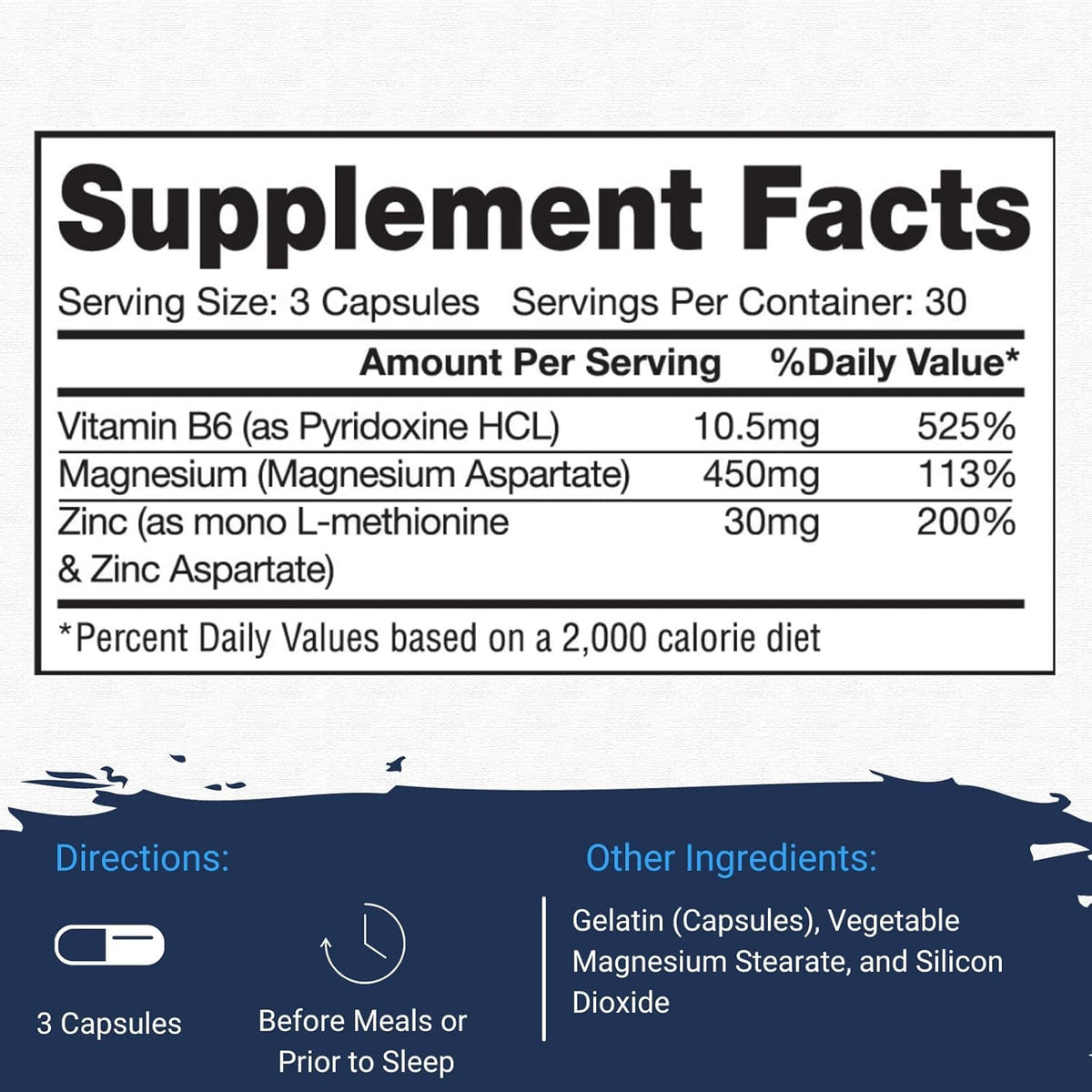 Gaspari Nutrition ZM-Complex Nighttime Recovery - 90 Capsules - image 2