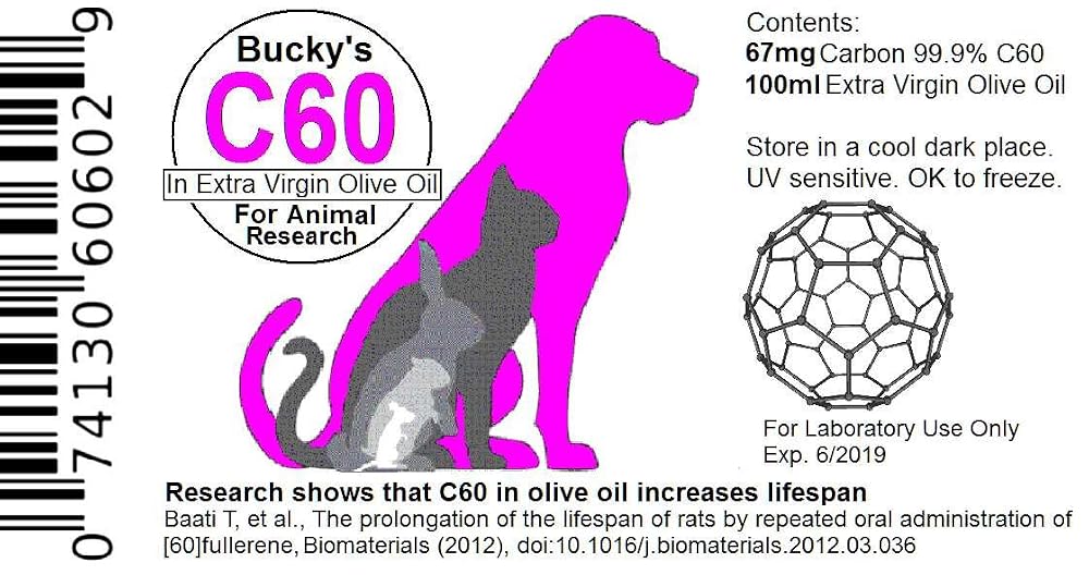 Bucky's Carbon 60 Olive Oil Supplement - 100ml - image 5