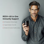 LifeCell ResV+ Immunity Supplement with Resveratrol - 60 Capsules - image 2