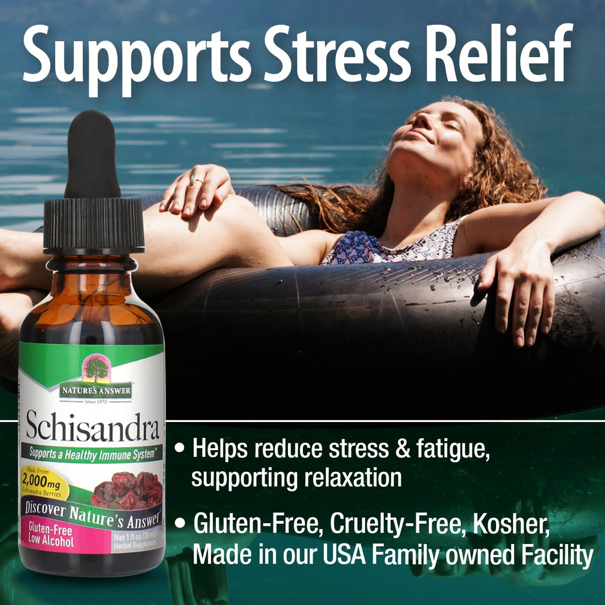 Nature's Answer Schisandra Berry Extract Liquid - 1 Fl Oz - image 4