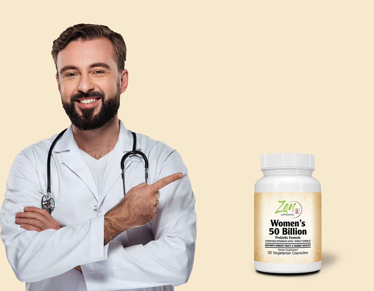 Zen Supplements Women's 50 Billion Probiotic - 30 Vegetarian Capsules - image 3