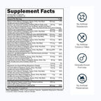 Transparent Labs Daily Multivitamin for Women and Men - 120 Capsules - image 3