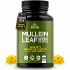 HerbaMe Mullein Leaf 1000mg Lung Support - 120 Capsules