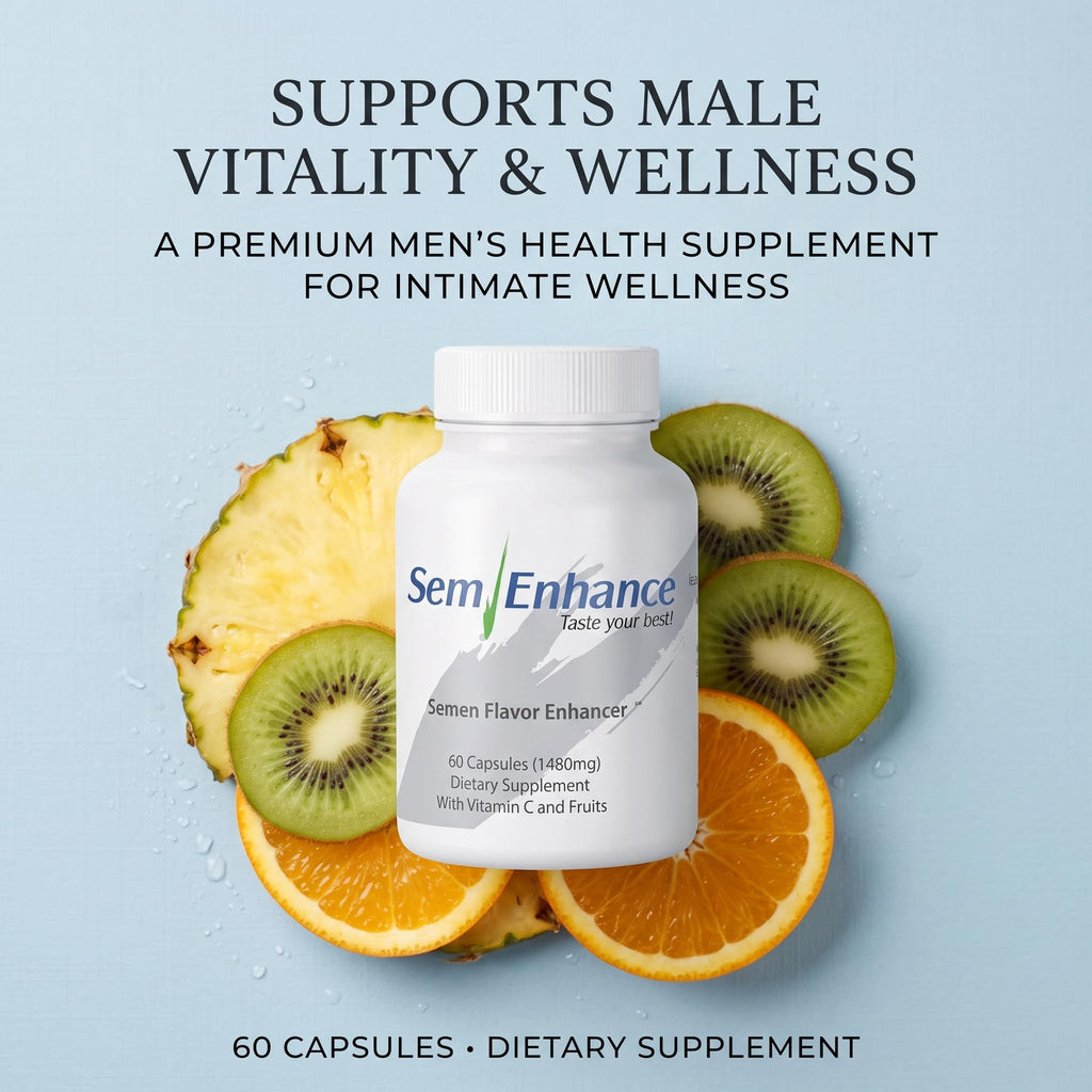 Semenhance Men's Vitality Formula with Pineapple & Vitamin C - 60 Capsules - image 3