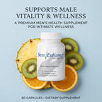 Semenhance Men's Vitality Formula with Pineapple & Vitamin C - 60 Capsules - image 3