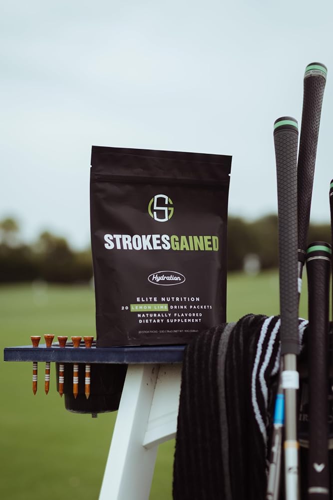 Strokes Gained Lemon Lime Electrolyte Powder - 20 Stick Packs - image 5