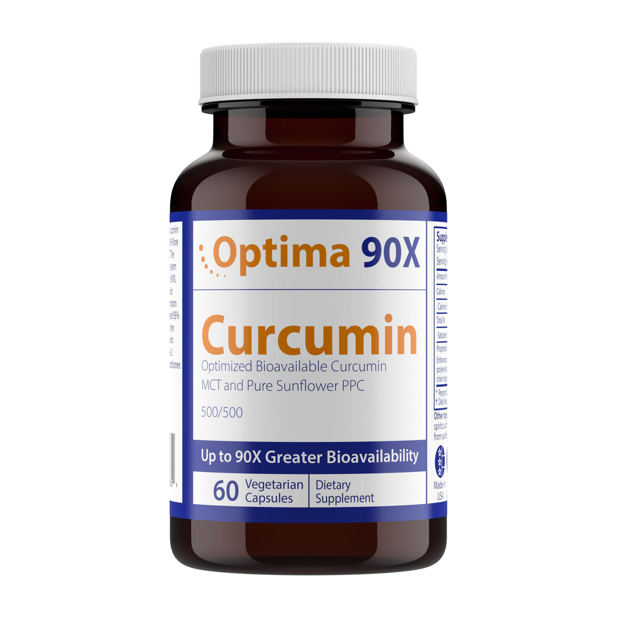 Nutrasal Optima 90X Curcumin - 60 Capsules