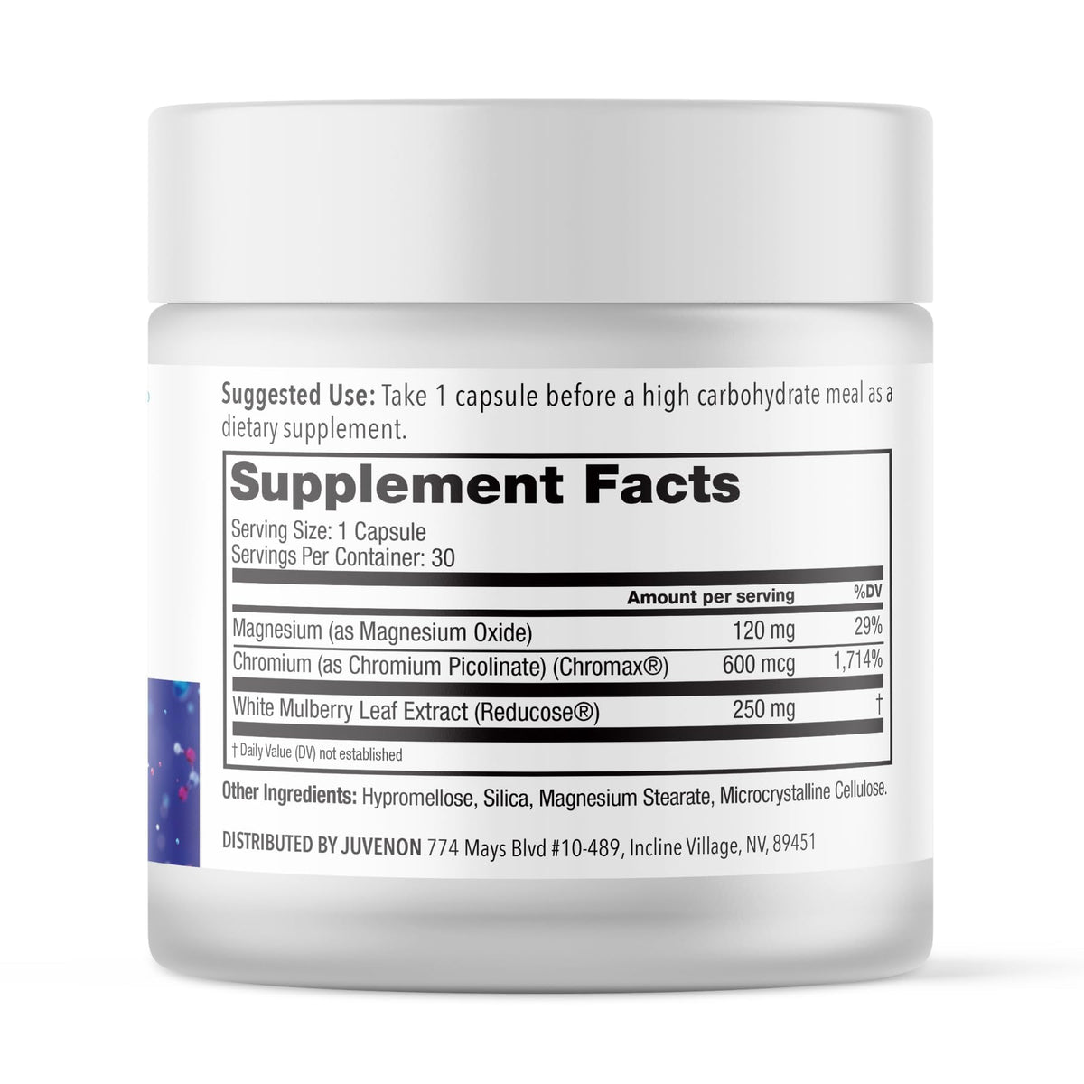 Juvenon SucraLow Advanced Carb Blocker - 30 Capsules - image 2