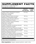 Sacred Tree Naturals Organic Mushroom Immune Support - 60 Capsules - image 2