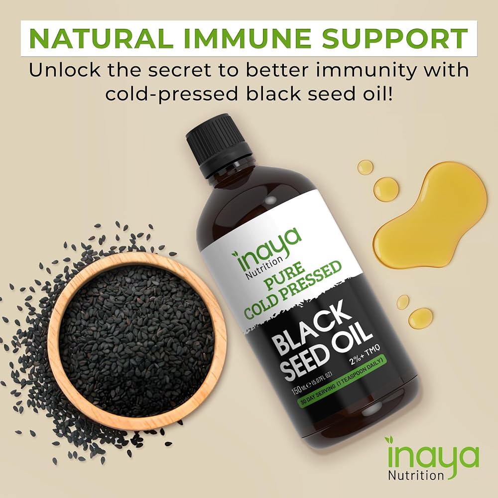Inaya Nutrition Nigella Sativa Black Seed Oil - image 5