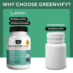 GREENVIFY DentiCore Max Oral Probiotics 40 Billion CFU - 120 Capsules - image 8