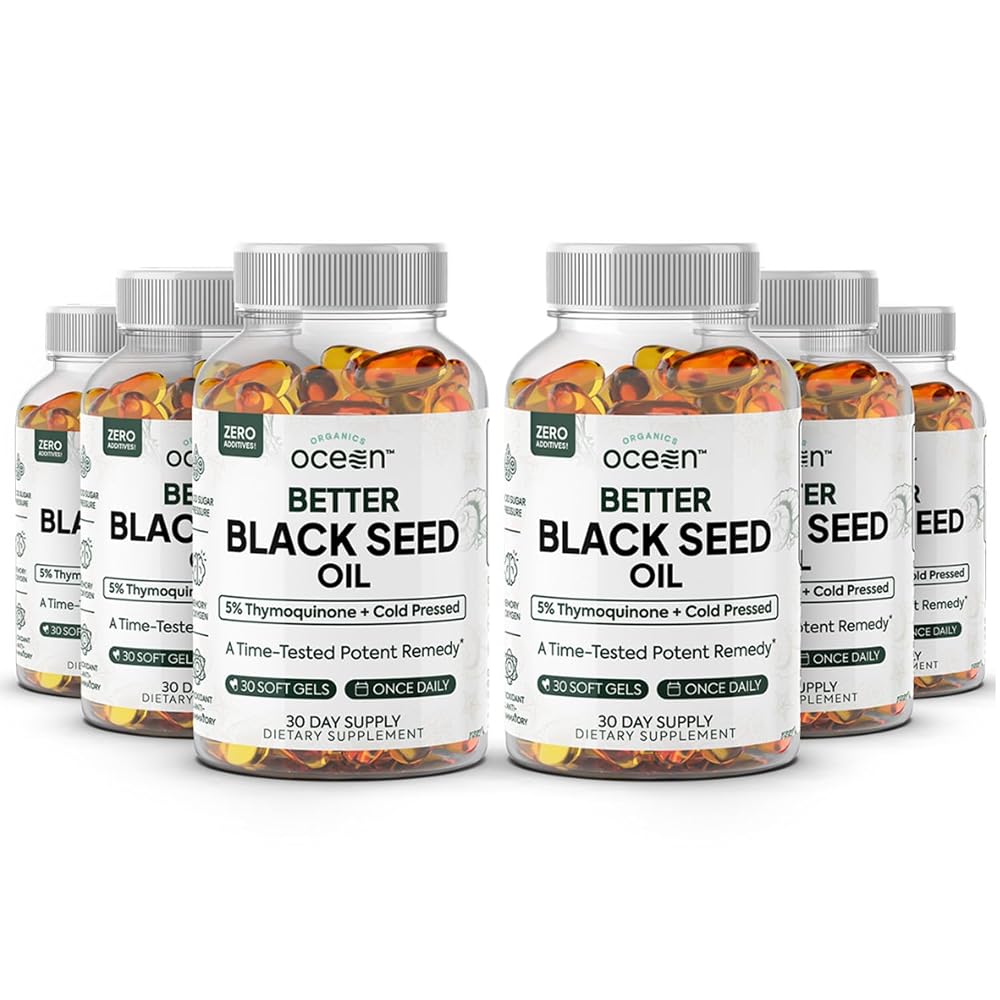 Organics Ocean Better Black Seed Oil Cold Pressed - Pure Nigella