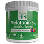 Health Thru Nutrition Melatonin 5mg Gummies Sleep Support - 45 Count