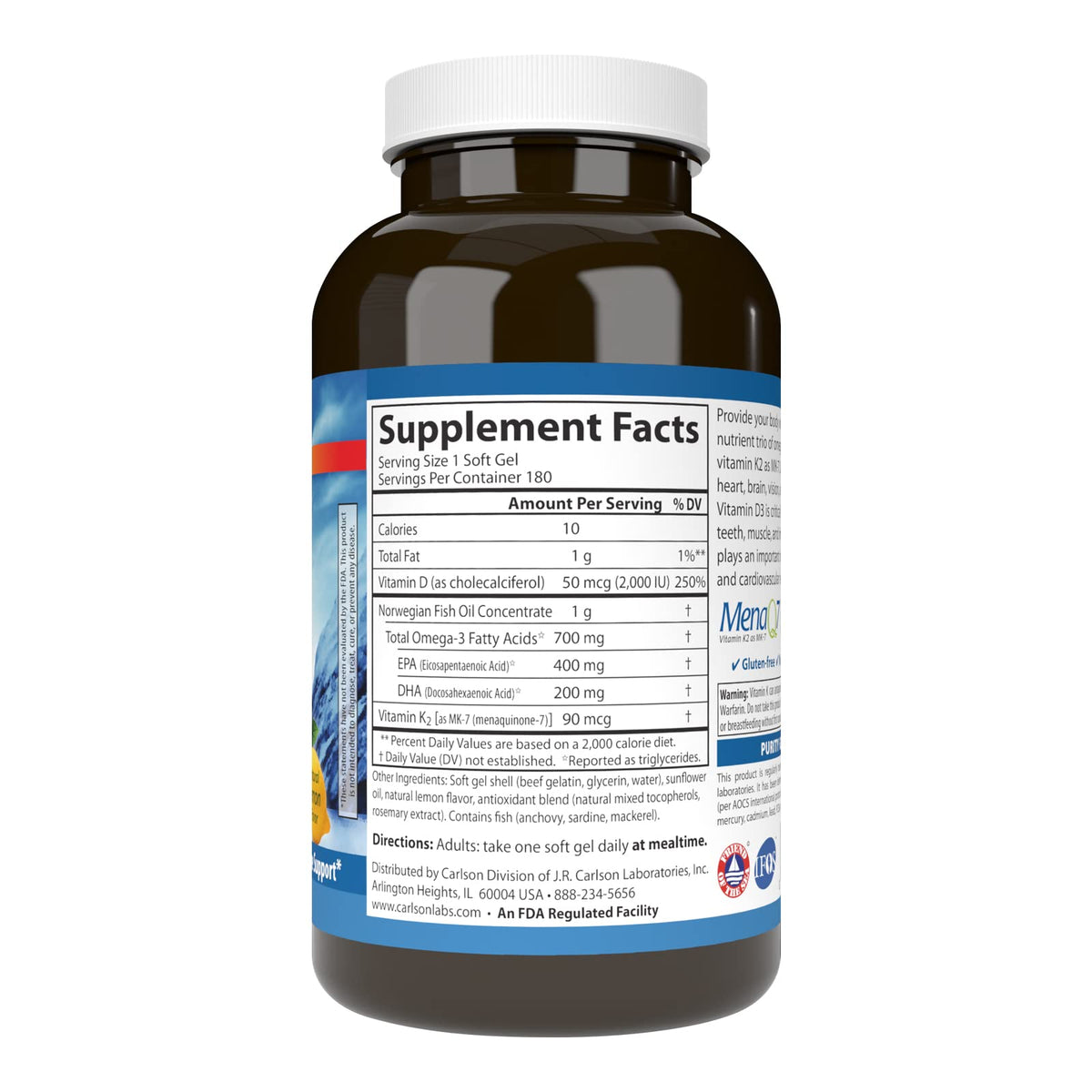 Carlson NUTRITIONAL_SUPPLEMENT