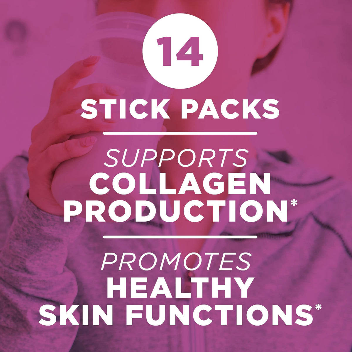 AdvoCare Glow Marine Collagen Powder - 14 Stick Packs - image 5
