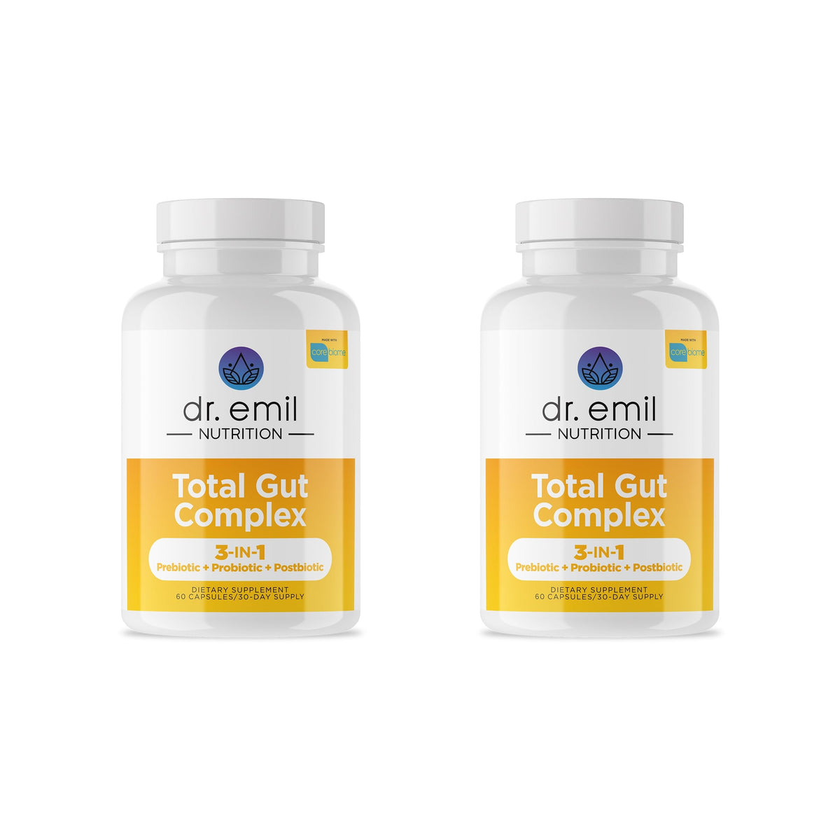 Dr. Emil Prebiotic, Probiotic & Postbiotic Complex, 60 Capsules