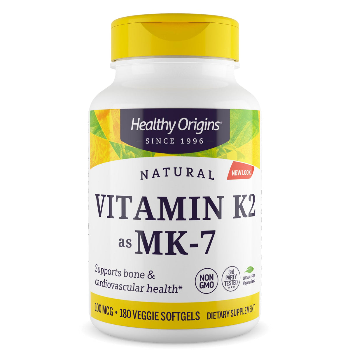 Healthy Origins Vitamin K2 As MK-7 Supplement