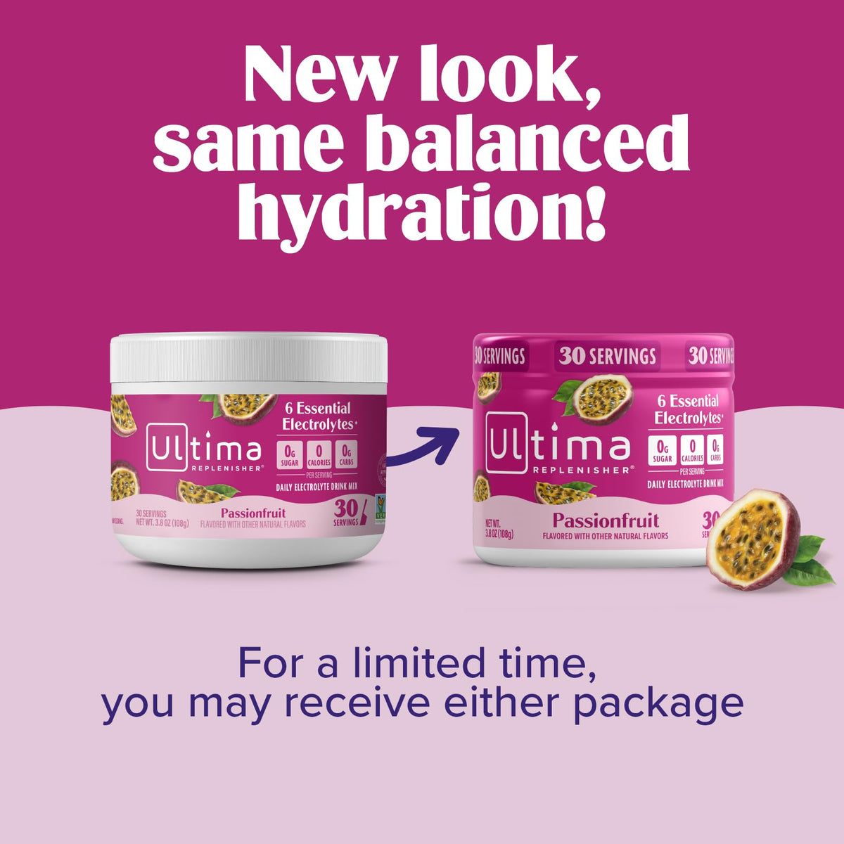 Ultima Replenisher Hydration Electrolyte Powder- Keto & Sugar Free