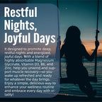 Lerinettia Magnesium Glycinate Gummies 500mg for Sleep - 120 Gummies - image 8