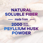 Nature's Peak Psyllium Husk Powder 2000mg Per Serving - Soluble Fiber