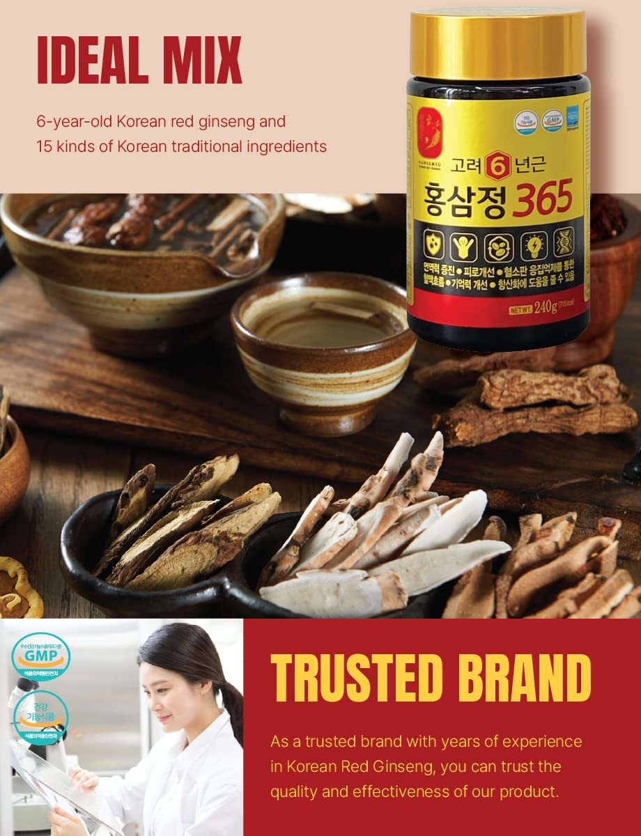 FARMER QUEEN Korean 6 Years Red Ginseng Gold Extract - 960g - image 4