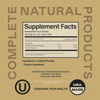 Complete Natural Products L-Arginine Powder Amino Acid - 8oz - image 4