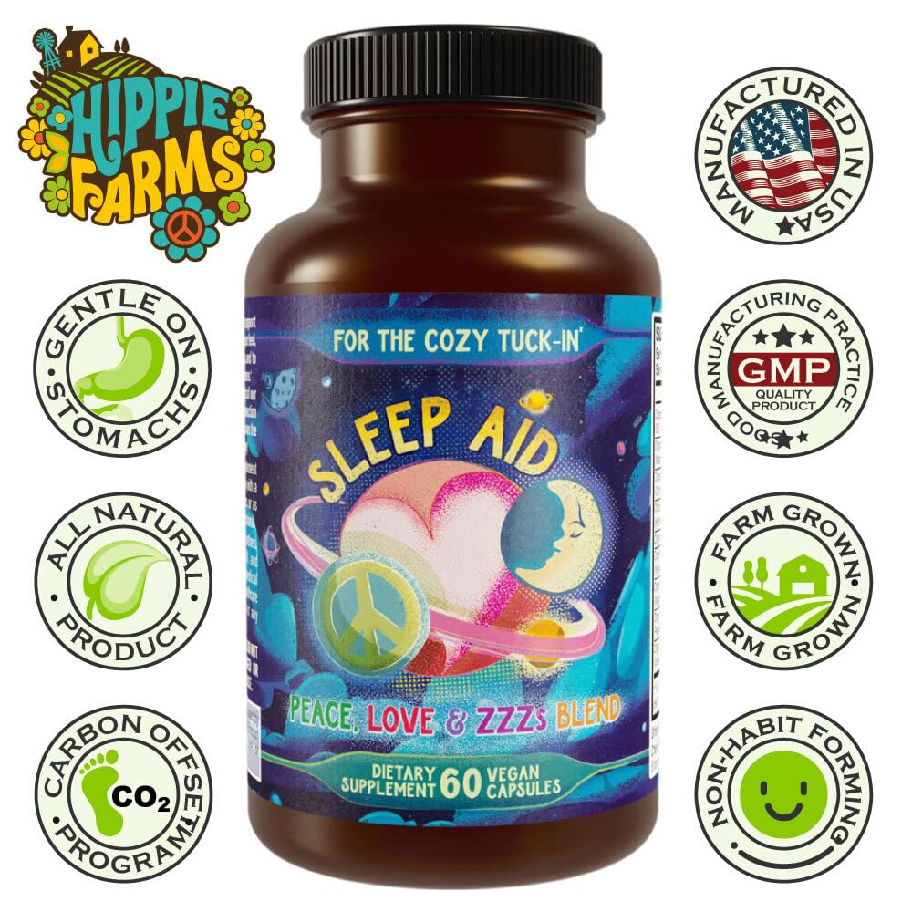 Hippie Farms Natural Sleep Aid Powder - 60 Servings - image 3