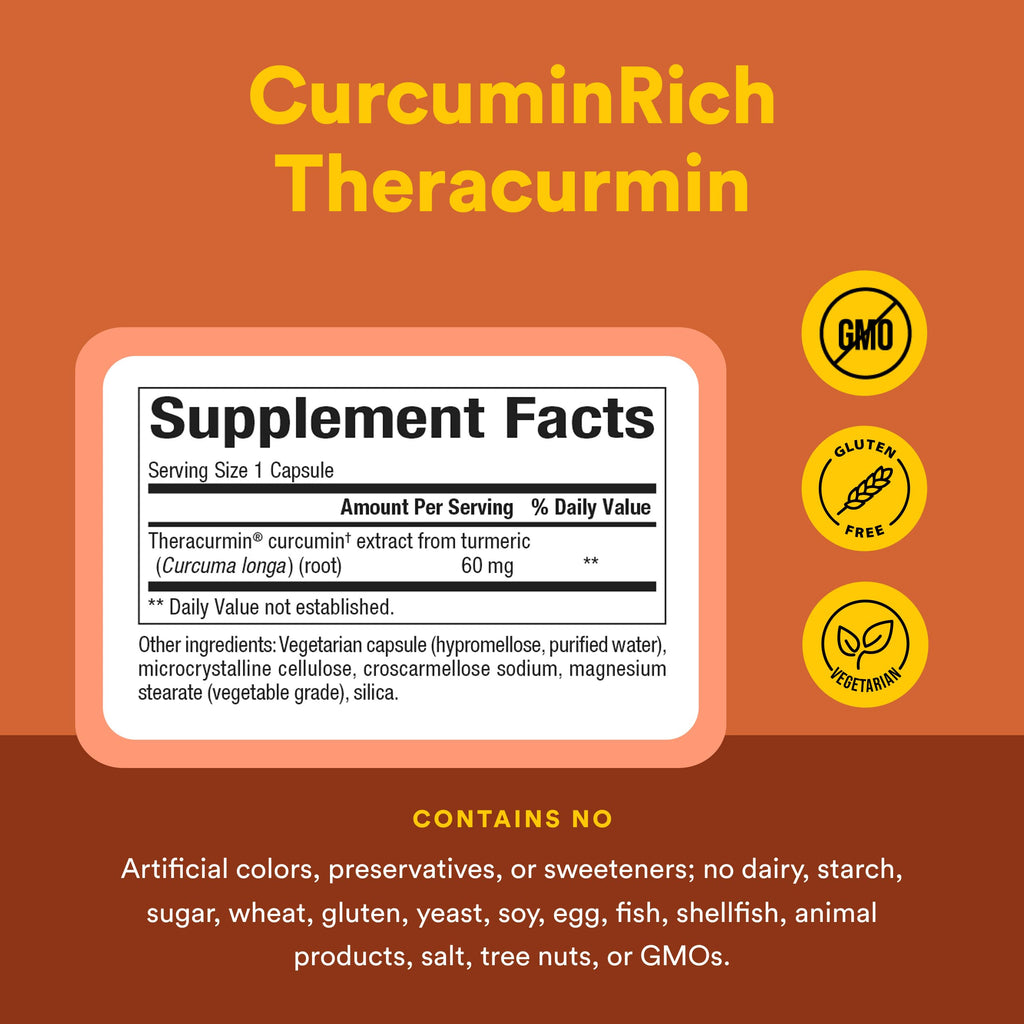Natural Factors CurcuminRich Double Strength Theracurmin - 30 Capsules - image 5