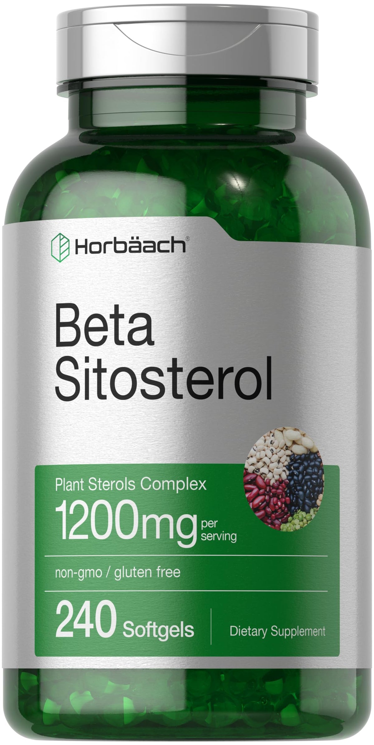 Horbäach Beta Sitosterol 1200mg - 240 Softgels