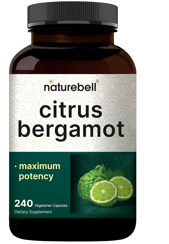 NatureBell Citrus Bergamot - 240 Vegetarian Capsules