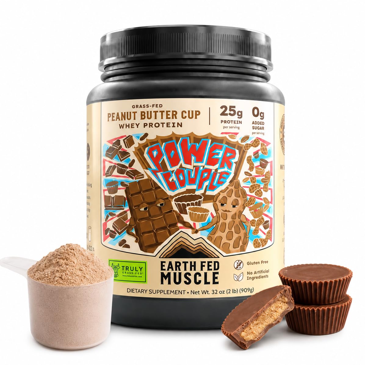 Earth Fed Muscle Whey Protein Isolate