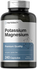 Horbäach Potassium Magnesium Supplement - 240 Capsules