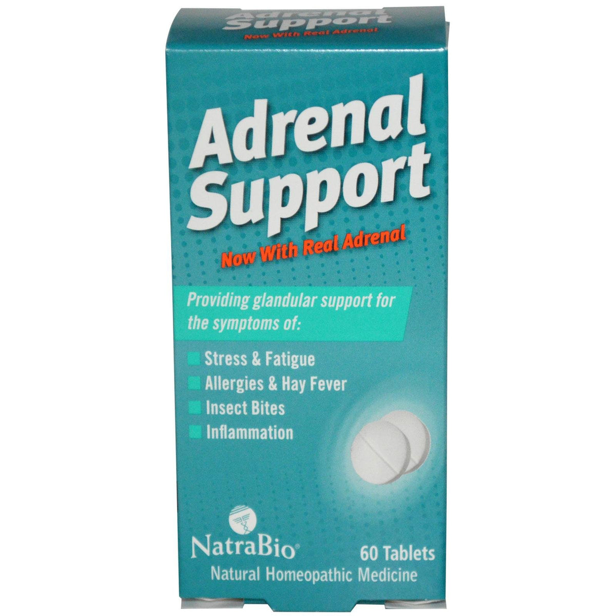 Quilom NaturalCare Adrenal Support Homeopathic Tablets - 60 Count