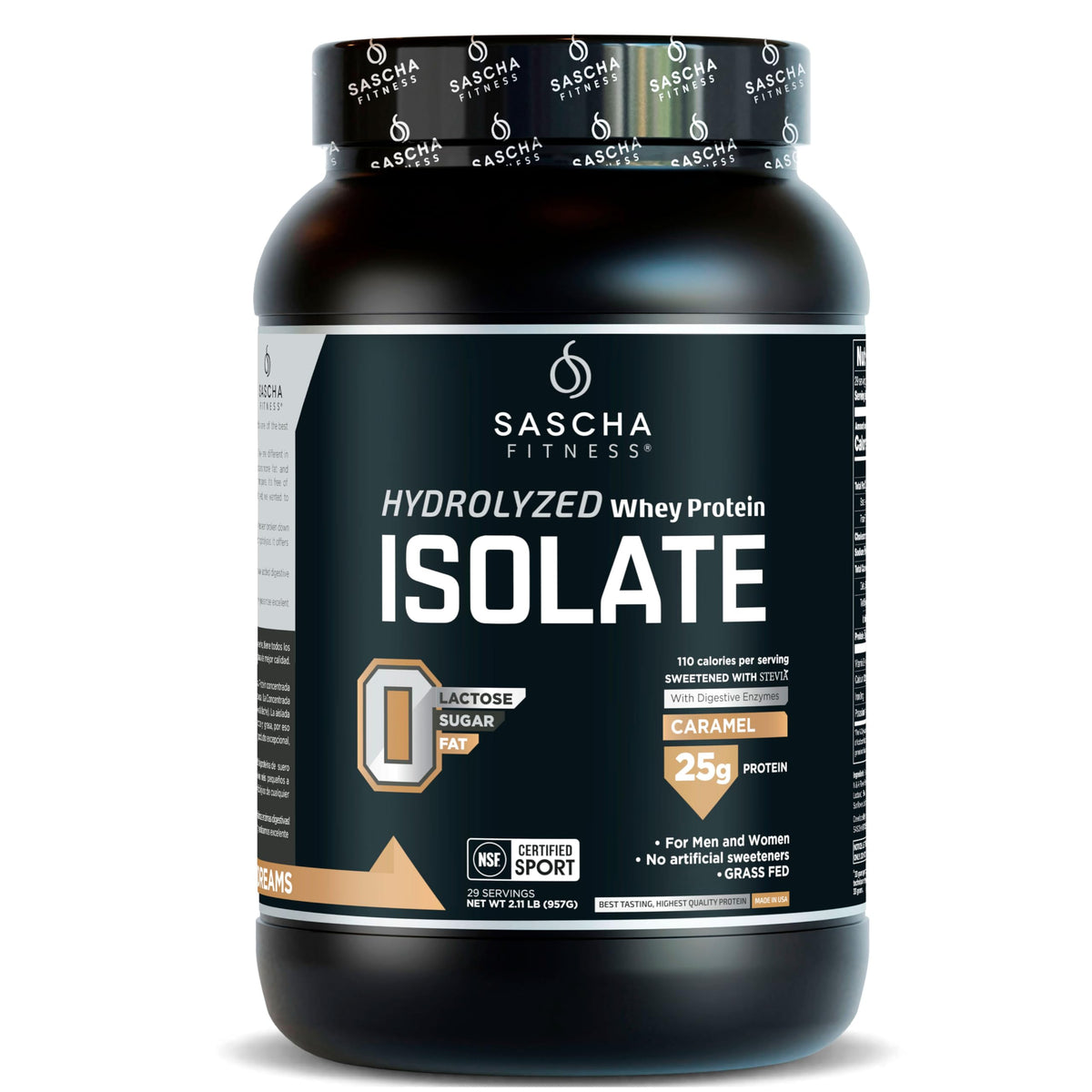 SASCHA FITNESS Hydrolyzed Whey Protein Isolate