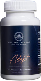 Brilliant Blends Adapt Adaptogen Supplement for Sleep & Stress - 60 Capsules