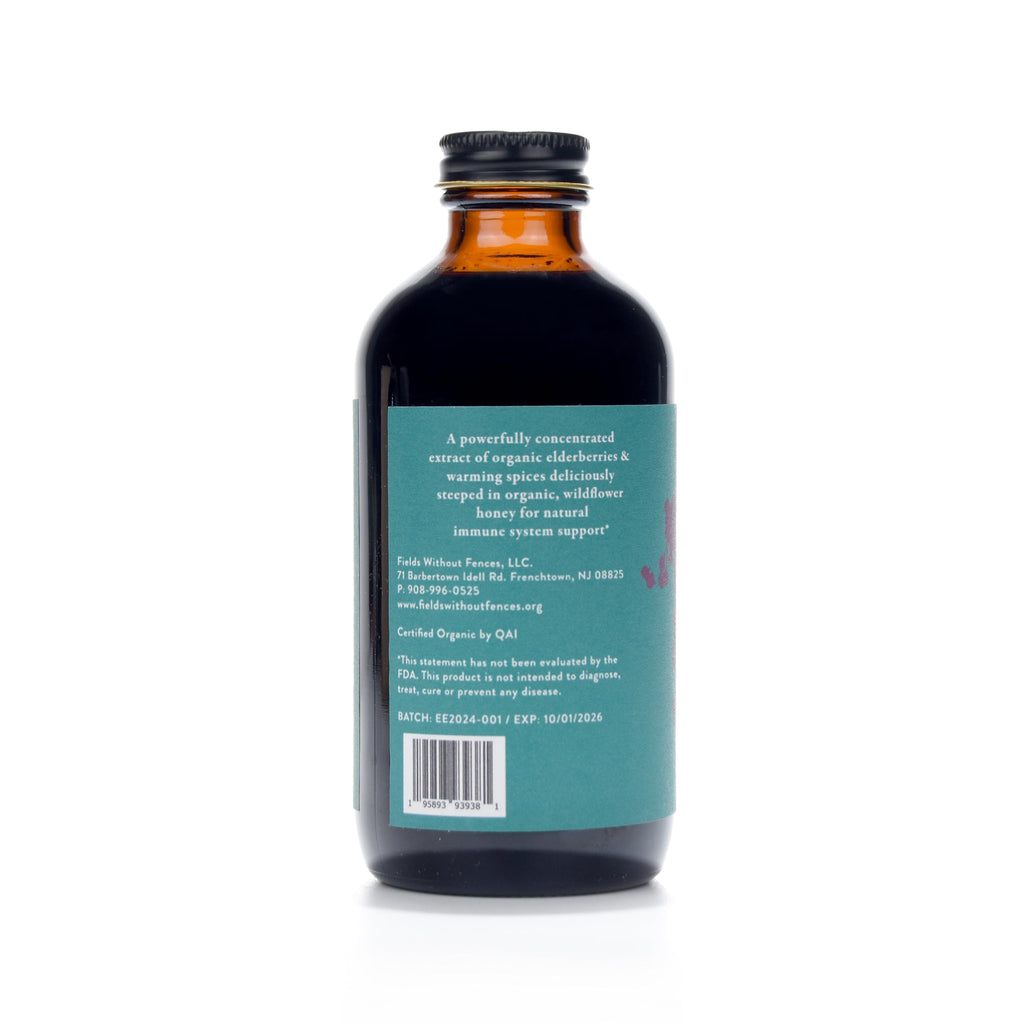 Fields Without Fences Elderberry Elixir Immune Support - 8 oz - image 2