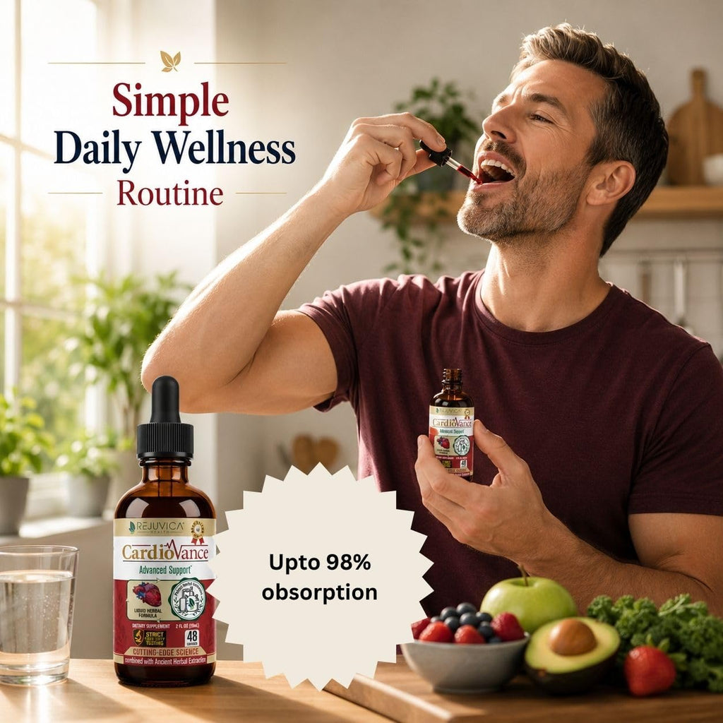 Rejuvica Health CardioVance - Heart Support Supplement - Liquid