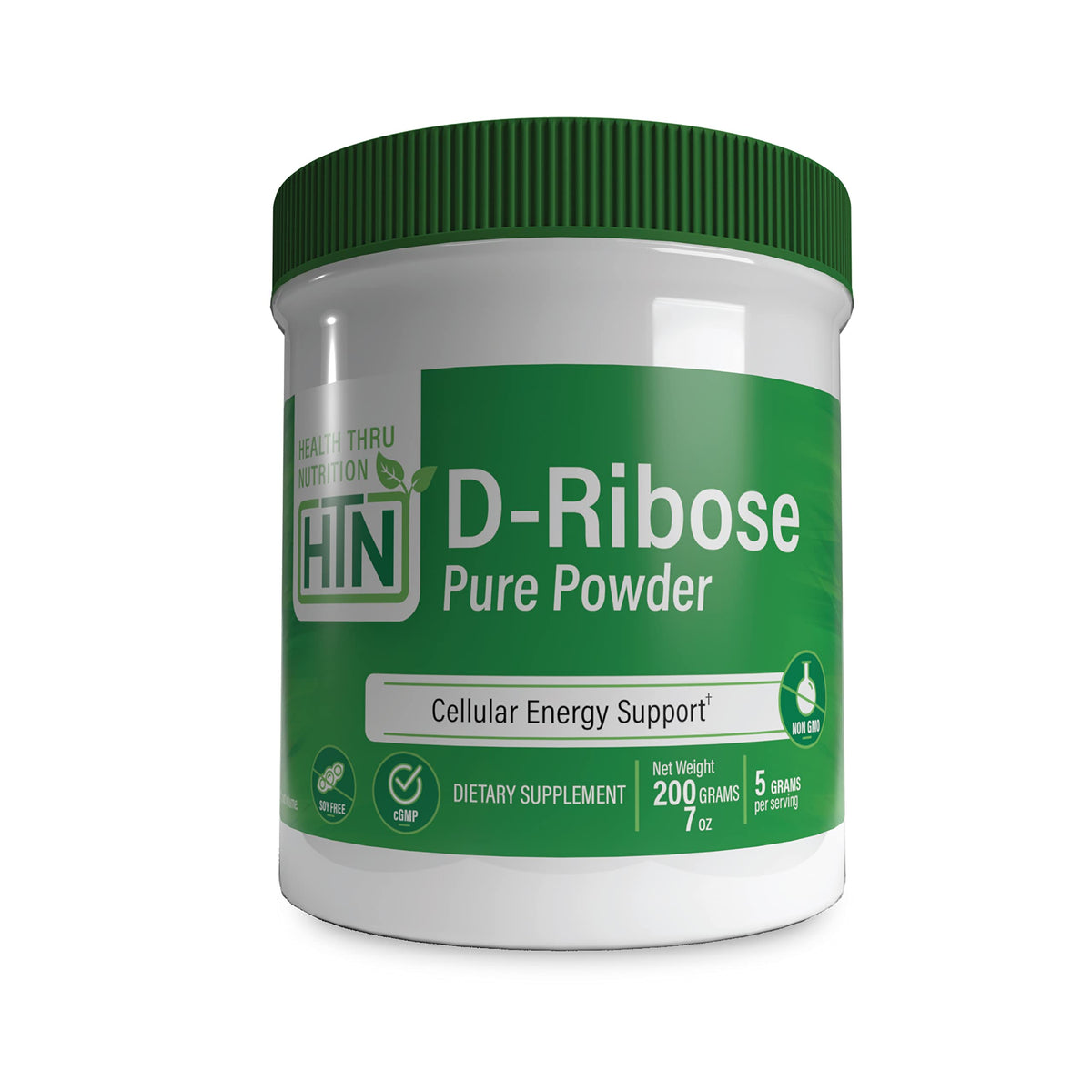 Health Thru Nutrition D-Ribose Pure Powder - 200g