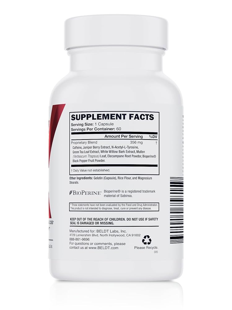 BELDT Labs Skald Metabolism Support Energy - 60 Capsules - image 4