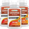 Best Naturals Cinnamon 500 mg - 250 Capsules