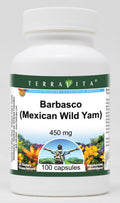 Terravita Barbasco Mexican Wild Yam 450 mg - 100 Capsules