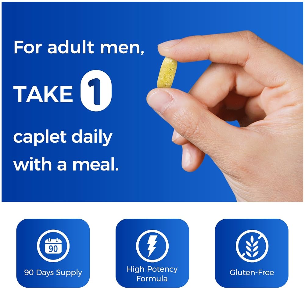 Vitamin World Ultra 360 Men's Multivitamin One Daily - 90 Caplets - image 6