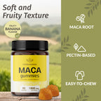 HERBAMAMA Maca Root Gummies for Energy Support - 90 Gummies - image 4