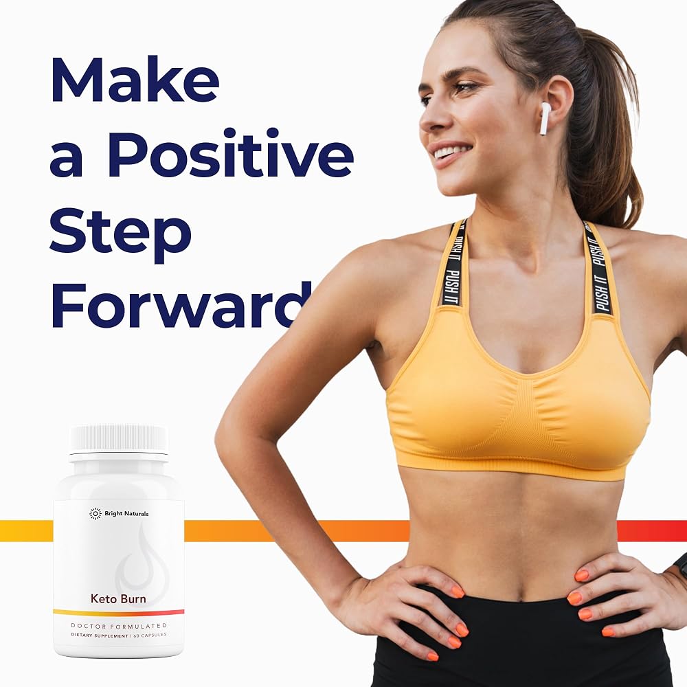 Bright Naturals Keto Burn - Keto BHB Supplement for Keto Diet