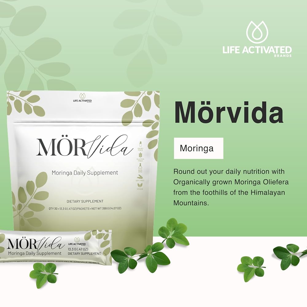 Life Activated Moringa Oleifera Daily Supplement - 30 Sachets - image 3