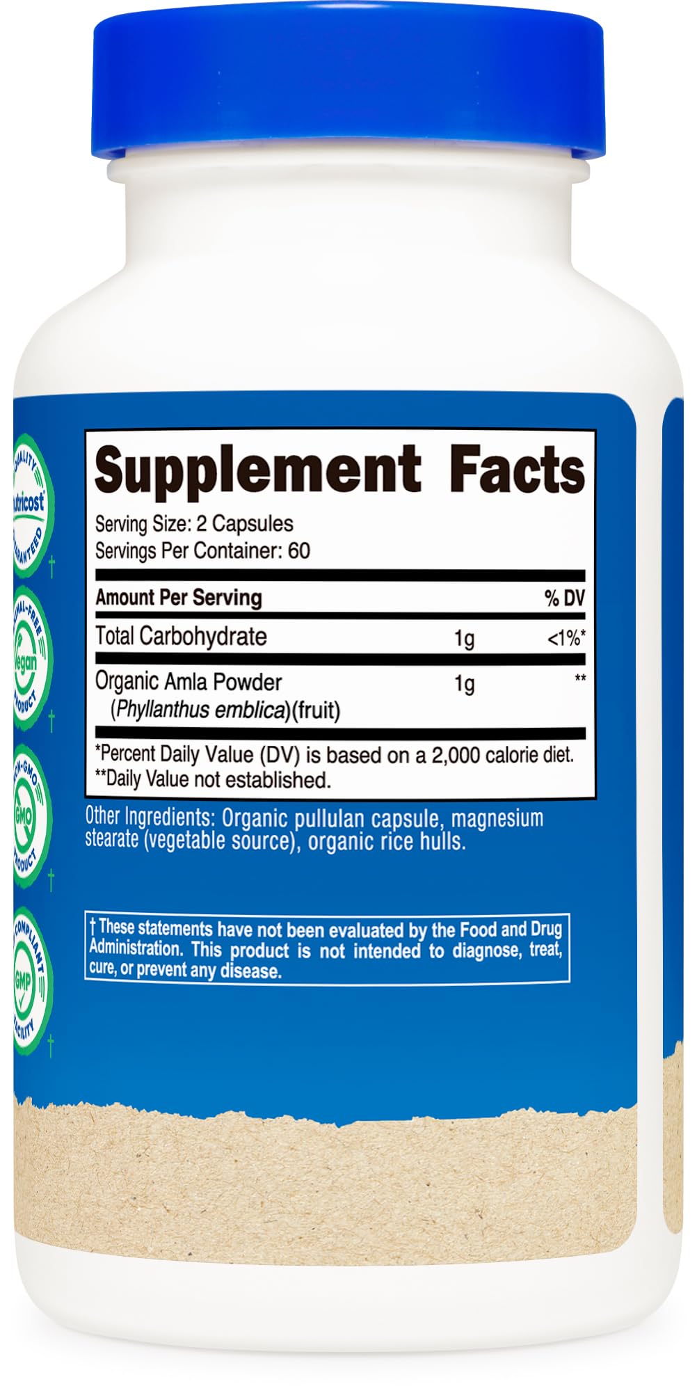 Nutricost Amla 1000mg Organic - 120 Vegetarian Capsules - image 5