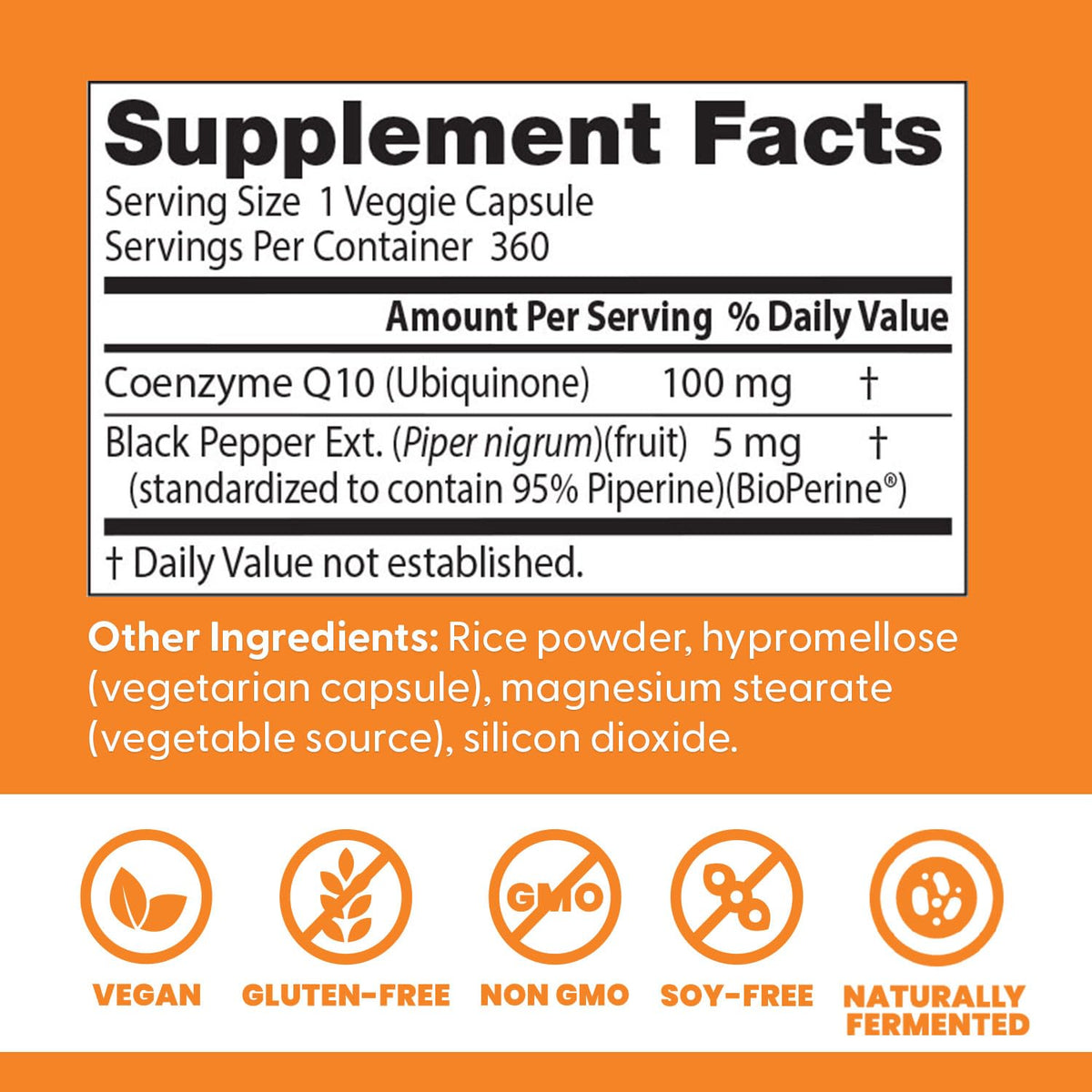 Doctor's BEST High Absorption CoQ10 100mg with BioPerine - image 4